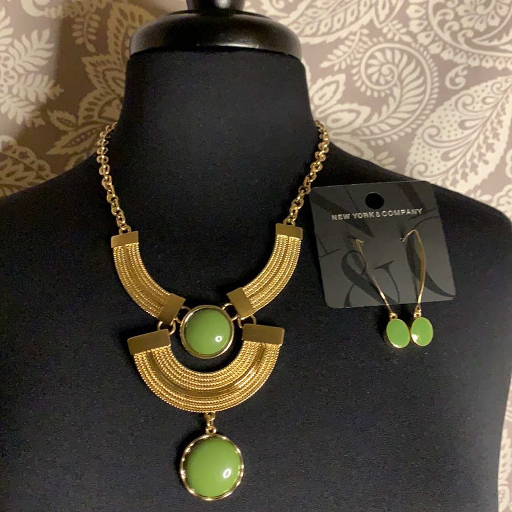 New York & Company Earring and Necklace Set